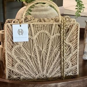 Brand New Sunny Days Woven Purse